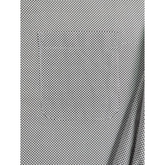 Stacy Adams Size 4XL 20 34/35 Reg Fit Sergio Dots White Dress Shirt - Picture 7 of 13